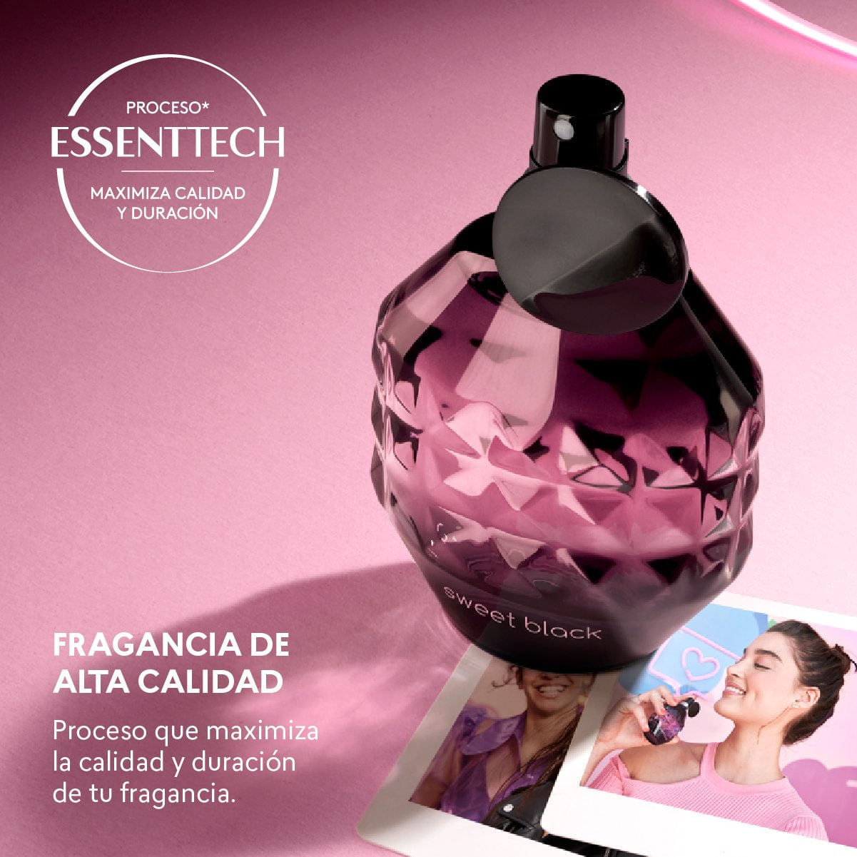 Sweet Black Eau de Parfum Femenina 50ml