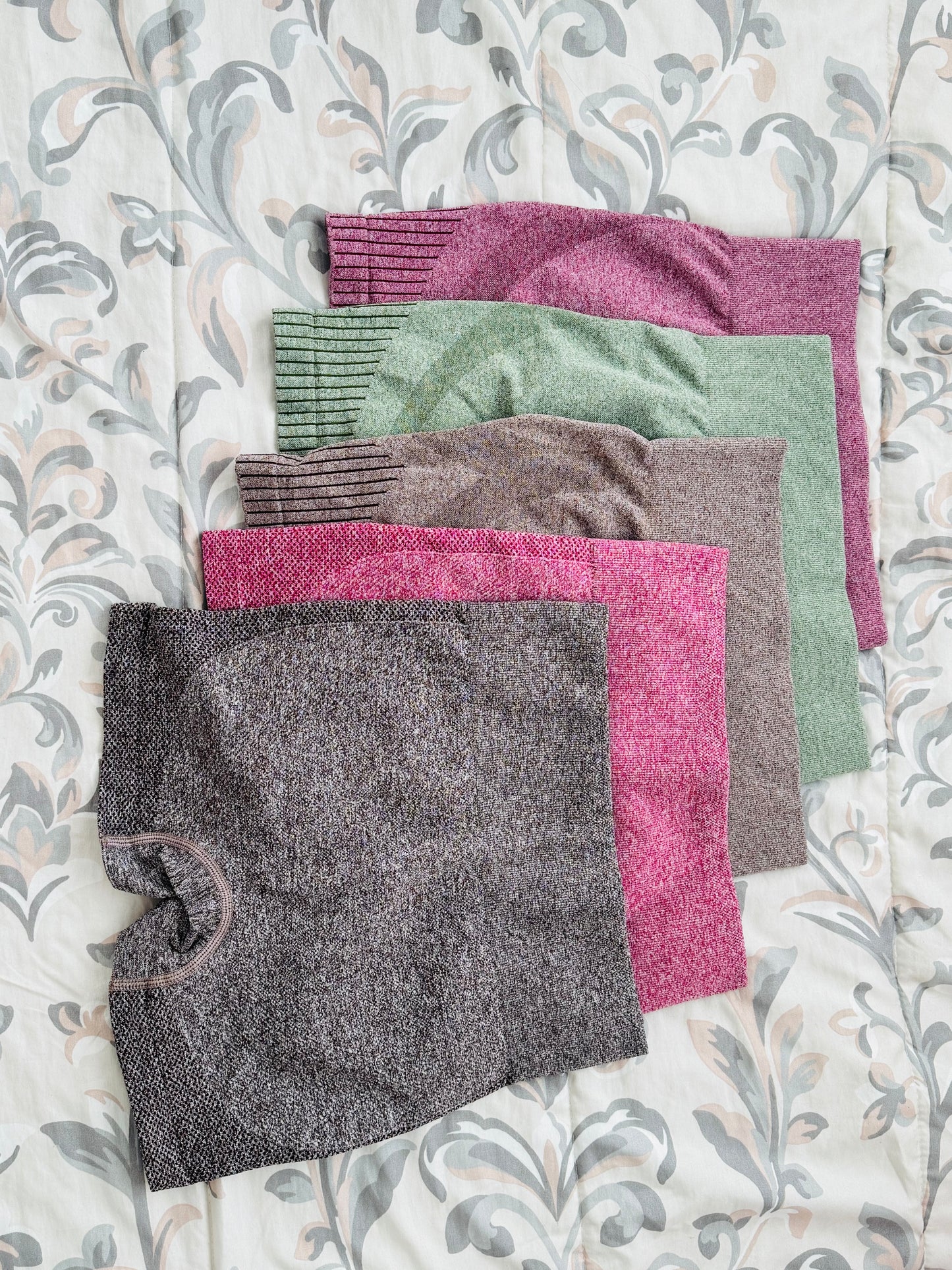 Short Fitness con Push Up y sin Costuras para Mujer Multicolor