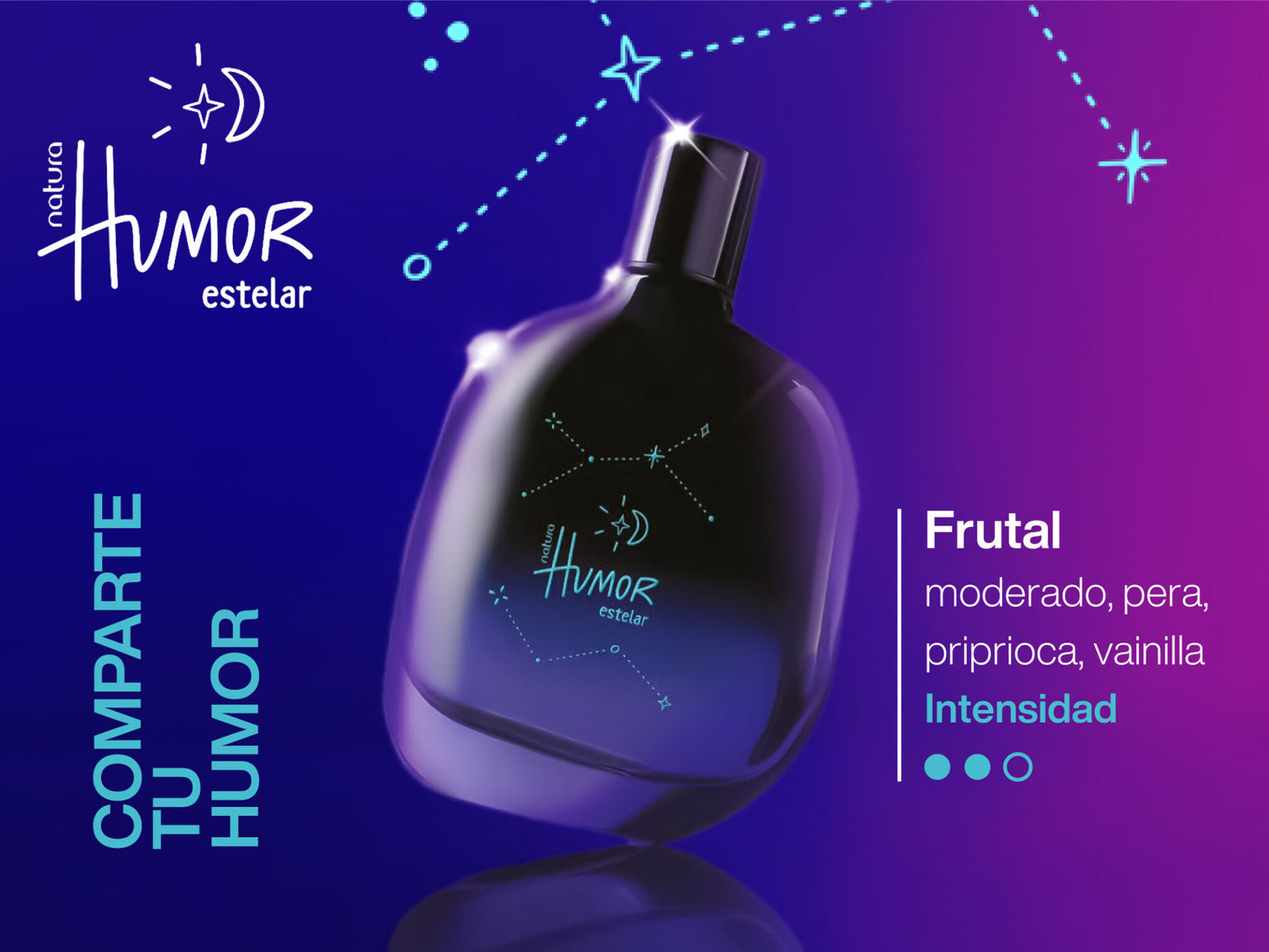Humor Estelar Eau de Toilette Masculino 75ml
