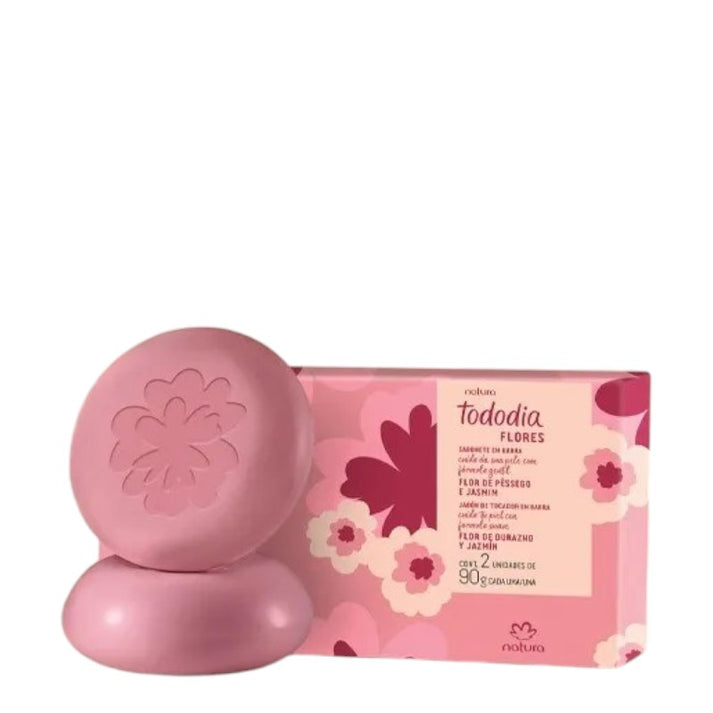 Caja de Jabones Flor de Durazno y Jazmin 2unds.