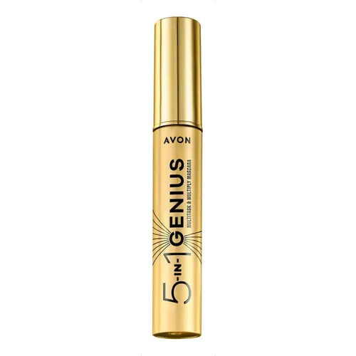 Máscara de pestañas Avon Genius Multibenefit, 10 ml, color negro