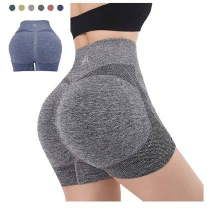 Short Fitness con Push Up y sin Costuras para Mujer Multicolor