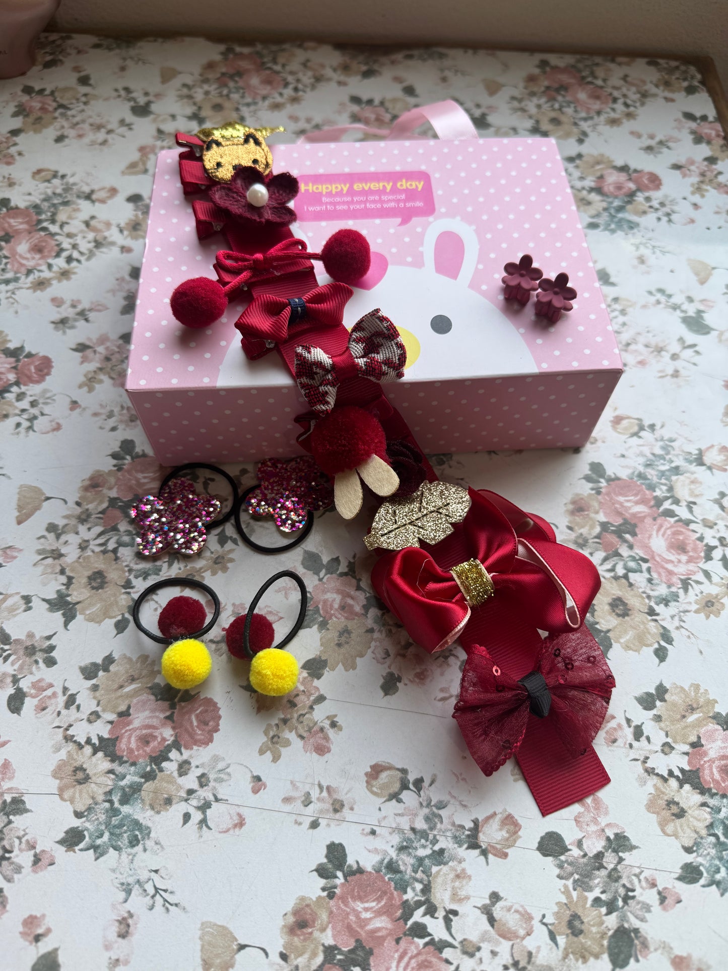 Set de Collets y ganchitos para niñas