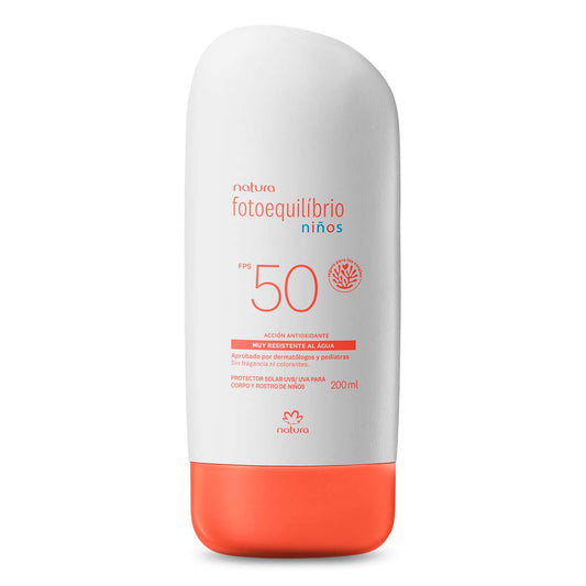 Loción protectora niños FPS 50 Fotoequilíbrio