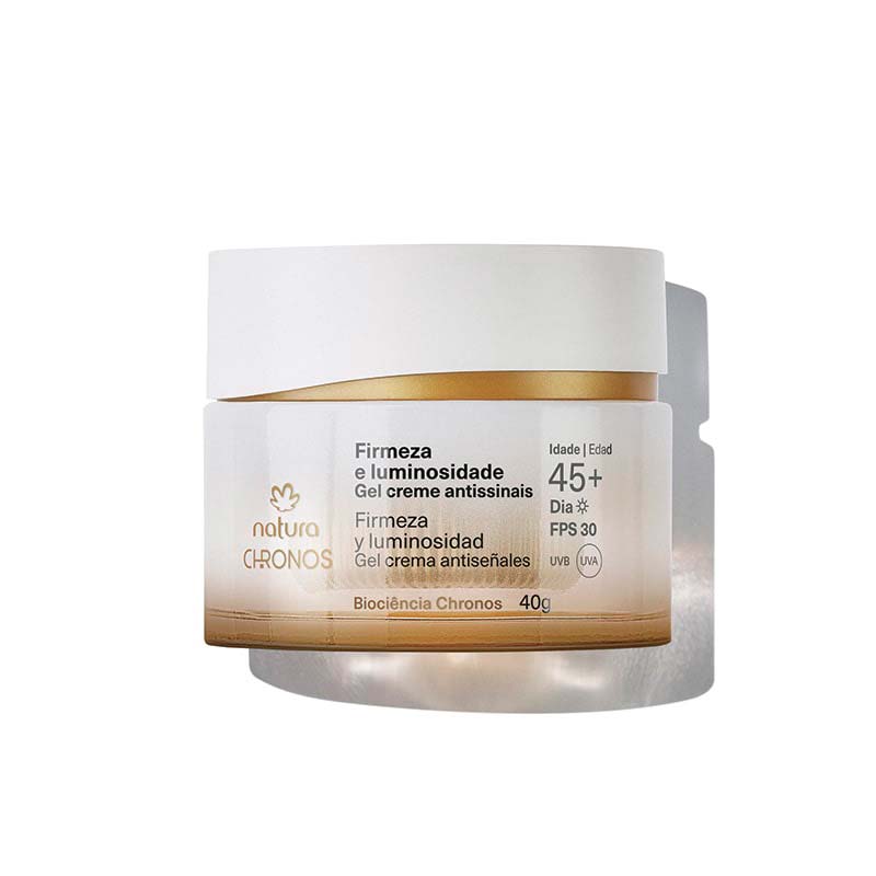 Chronos Gel crema antiseñales firmeza y luminosidad 45+ día 40 g