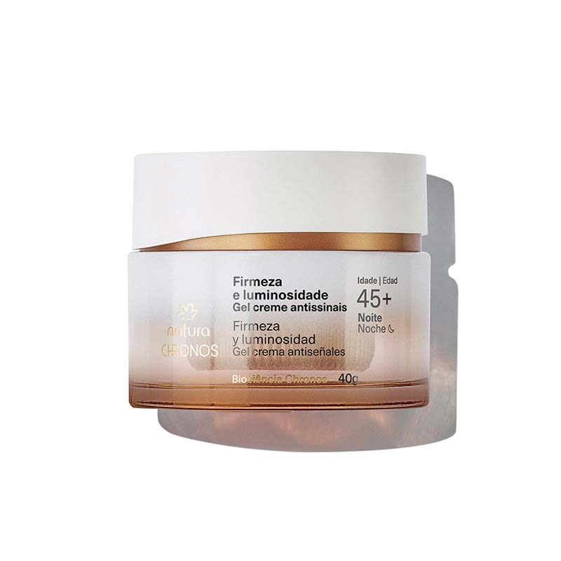 Chronos Gel crema antiseñales firmeza y luminosidad 45+ noche 40 g