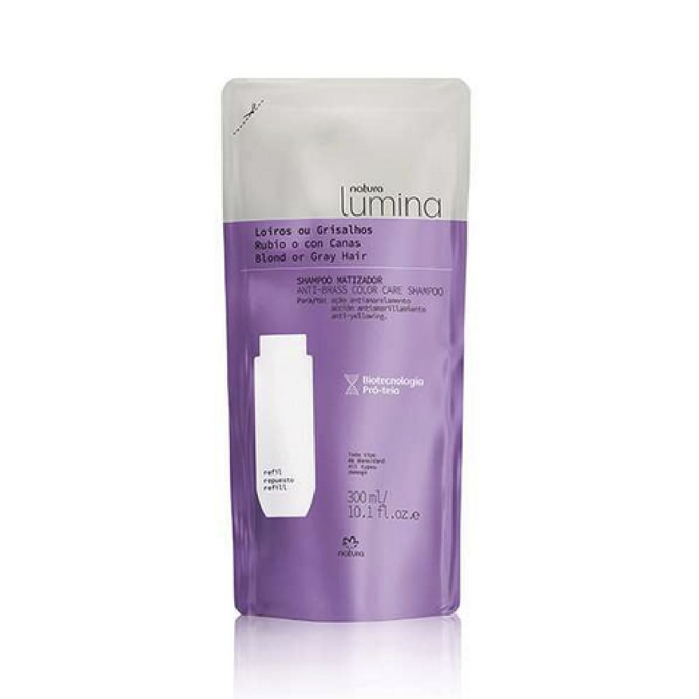 Repuesto Lumina Shampoo matizador restauración y matización 300 ml