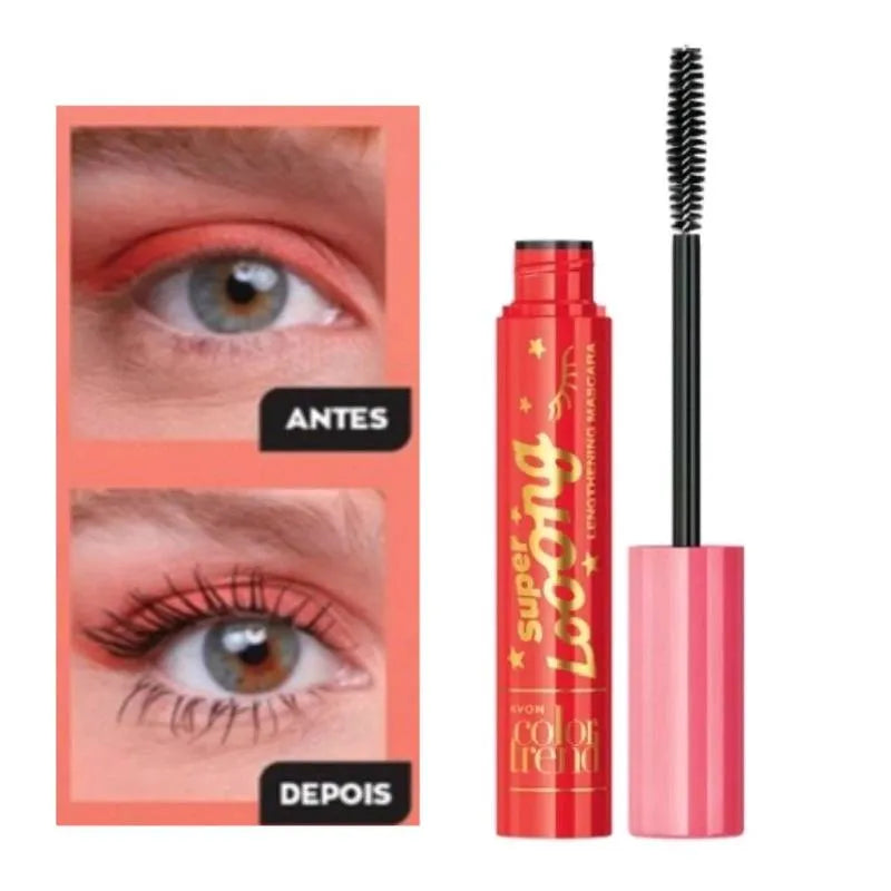 Máscara Alargadora Super Looong Avon - Negro
