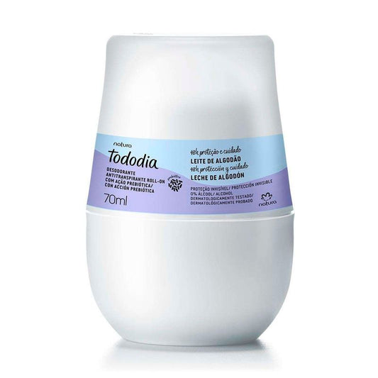 Tododia Desodorante antitranspirante roll-on algodón 70 ml