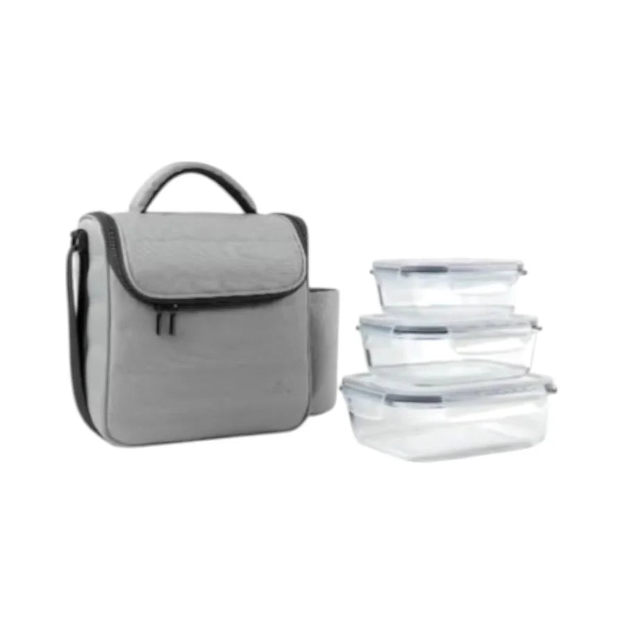 Behome Lonchera +Set De 3 Tappers