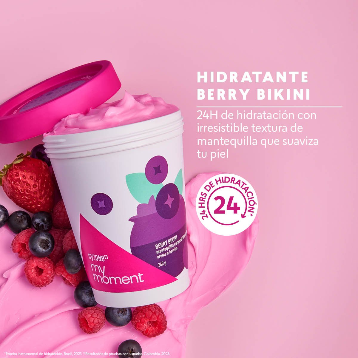 Hidratante Berry Bikini My Moment 230gr
