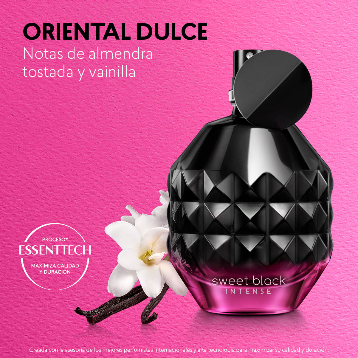Sweet Black Intense Eau de Parfum Femenina 50ml