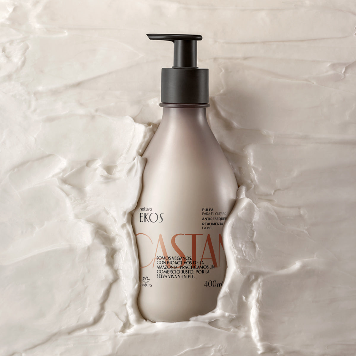 Ekos Pulpa hidratante corporal castaña 400 ml