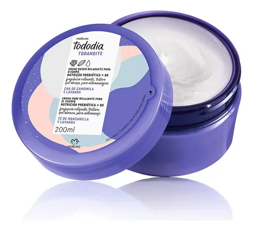 Tododia Crema nube relajante té de manzanilla y lavanda 200 ml