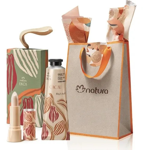 Kit Hidratante para manos y labios Ekos Cacau