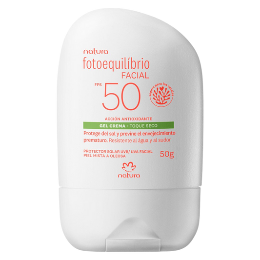Fotoequilíbrio Gel crema protector facial FPS 50 50 g