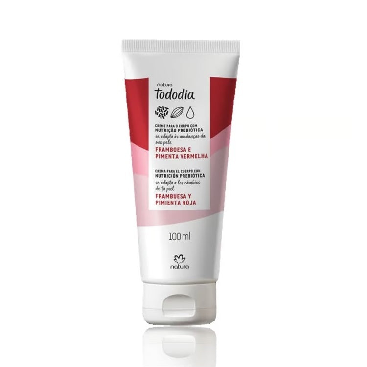 Hidratante corporal Tododia Frambuesa y pimienta roja 100ml